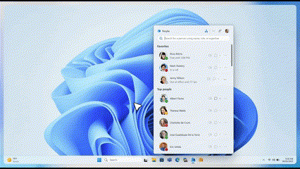 Microsoft 365 People app org chart