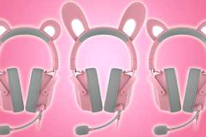 Razer's kitty-ears headset now comes with bear and bunny ears, too
