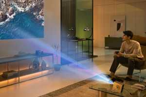 Save $537 on LG's 4K projector and watch the Super Bowl in style