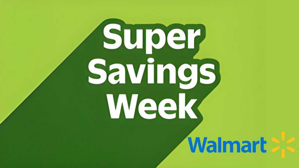 Walmart Savings Week